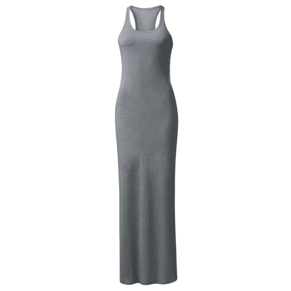 NWOT LULULEMON Refresh Maxi Dress Heathered Grey XS - Picture 7 of 9